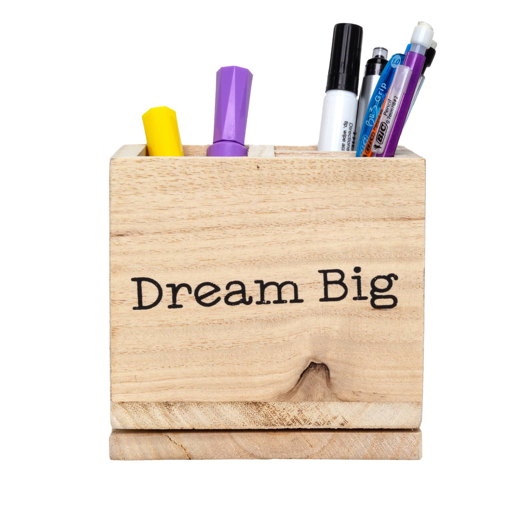 Dream Big Rotating Desk Organizer